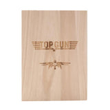 Top Gun Whisky Tumbler with Stones in a Wooden Box