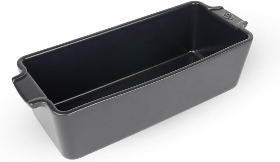 Peugeot Appolia Ceramic Baking Dish Loaf Tin 31cm Slate