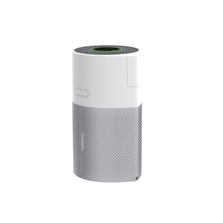 CLICKK Home Store Hoover 300 air purifier with compact design and perforated gray lower body