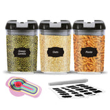 3 Piece 0.8L Food Storage Lock N Fresh Stackable Containers