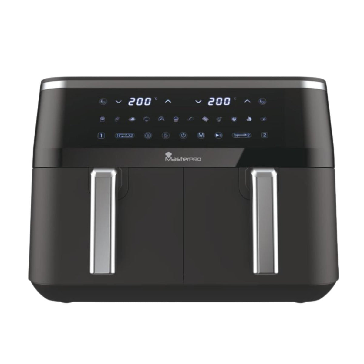 Bergner MasterPRO Digital 9L 3100 W Dual Air Fryer Black