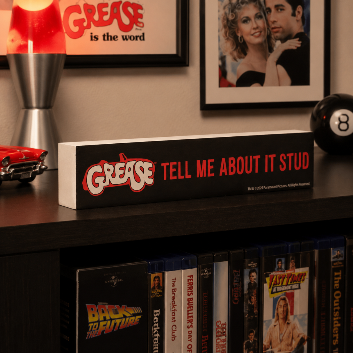 Fandomania Grease 'Tell Me About It, Stud' Mantel Plaque