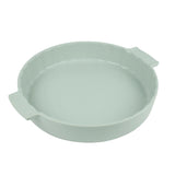 Peugeot Appolia Ceramic Tart Dish 28cm Sage Green