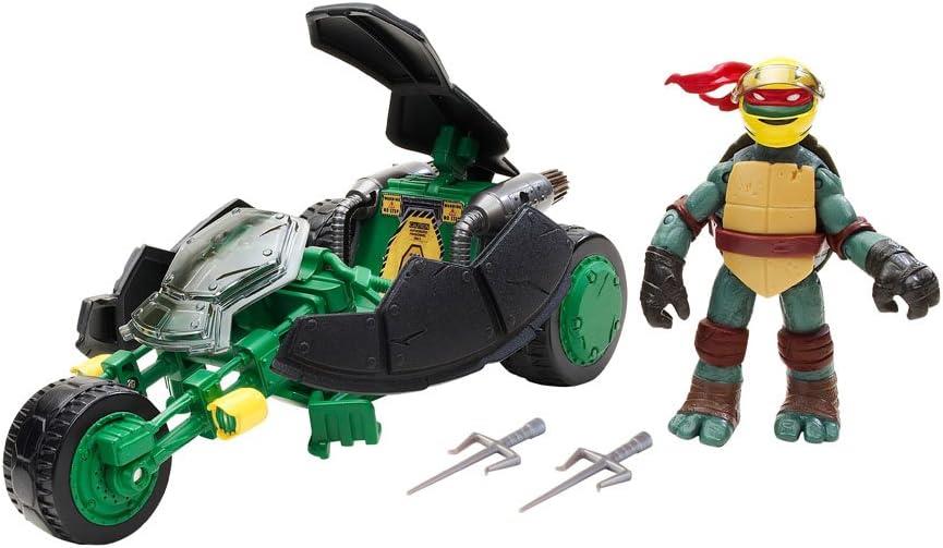 Nickelodeon Teenage Mutant Ninja Turtle Raphael Stealth Bike Playset