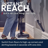 HOOVER Turbo Style Pets HL210PTT Upright Bagless Vacuum Cleaner Titanium & Red