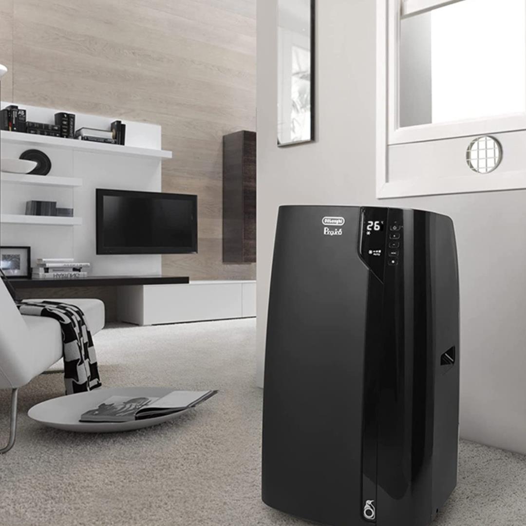 De'Longhi Pinguino Silent Portable Air Conditioning Unit Black EU Plug