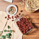 Premium 5.8L Thick Glass Storage Kitchen Jar with Airtight Lid