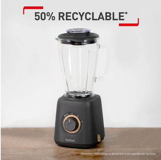 Tefal Eco Respect BL46EN40 Blender Smoothie Maker 800W 1.75L Black