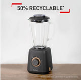 Tefal Eco Respect BL46EN40 Blender Smoothie Maker 800W 1.75L Black