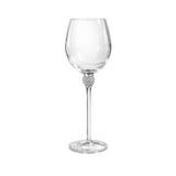Luxury Crystal Effect Wine Glasses Set of 4 with Diamante Detailing