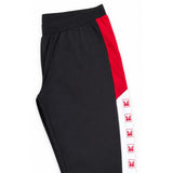 Kaufland Women's Logo Cotton Stretch Leggings Black Red Size S