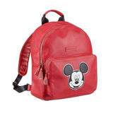 Disney Mickey Mouse Backpack with Adjustable Padded Straps Red
