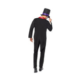 Men's Day of the Dead Fancy Dress Costume XL