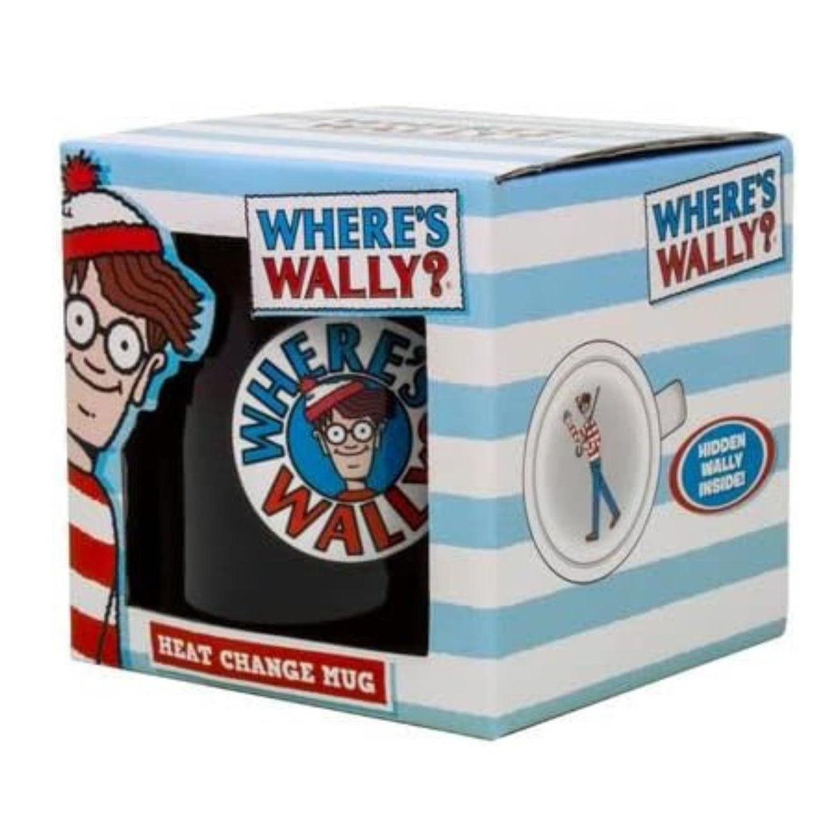 Where's Wally? Heat Change Mug-Reveal Hidden Wally with Hot Drinks!