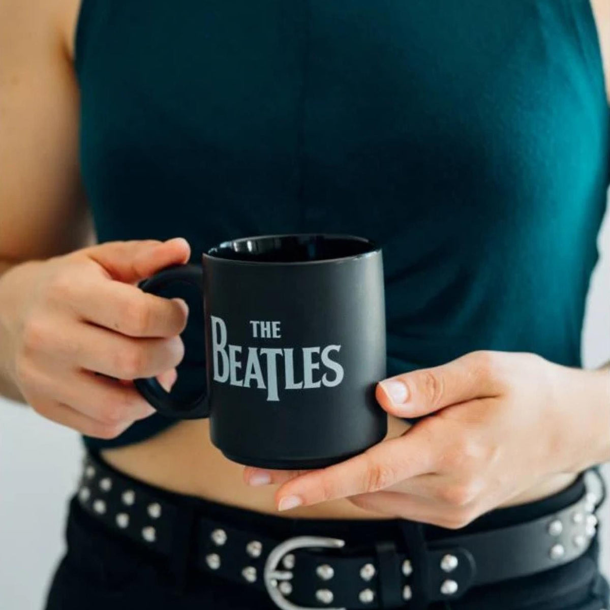The Beatles Ceramic Mug 350ml Black