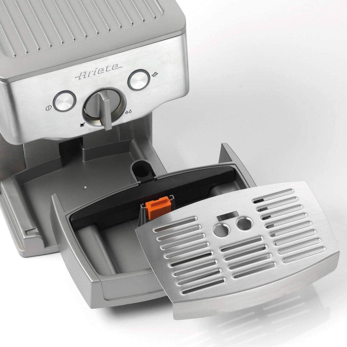 Ariete 1324 Metal Espresso 1.5L 1000W Coffee Machine for Powder or Pods without Grinder