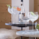 LSA Set of 4 Stemmed Balloon Gin Glasses 680ml Clear