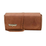 Top Gun PU Leather Wash Bag Tan