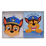 Paw Patrol Chase PU Leather Passport and Luggage Tag Blue