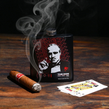 Fandomania The Godfather 'The Don' Hip Flask Black and Red