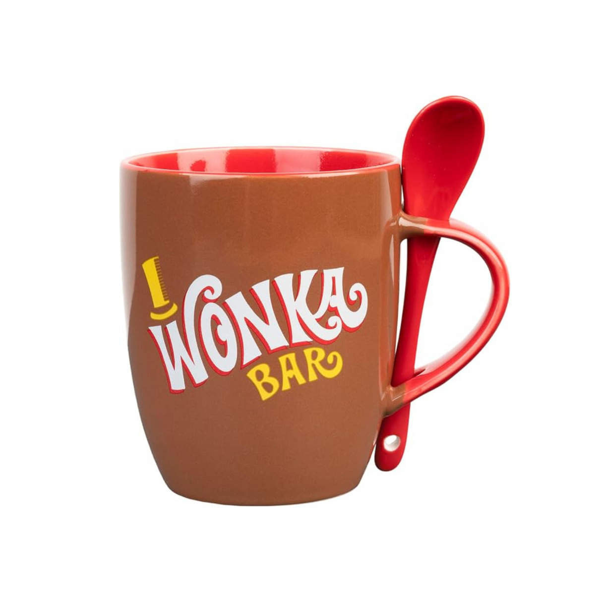 Willy Wonka Ceramic Mug 380ml with Spoon