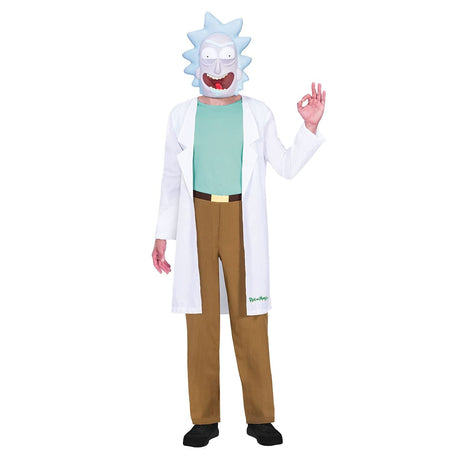 Men's Rick and Morty Rick Costume Adult - XL