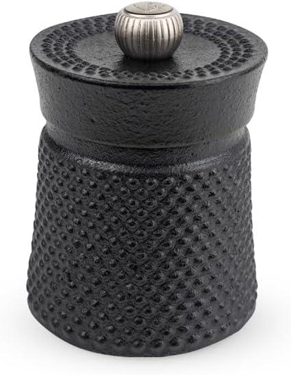 Peugeot Bali Fonte Cast Iron Pepper Mill 8cm Black