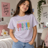 Rainbow High Girls 100% Cotton Short Sleeve T-Shirt 8-10 Years Lilac