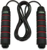 UBUNG Adjustable Skipping Rope with Foam Handle - Red