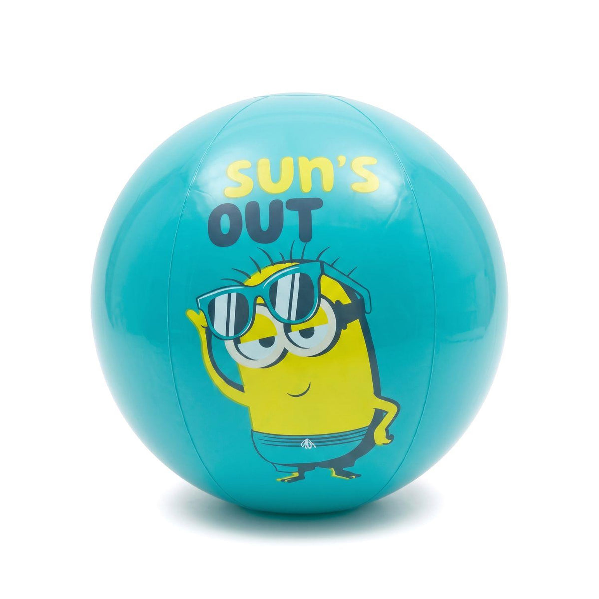 Minions Inflatable Beach Ball 28cm Diameter Blue