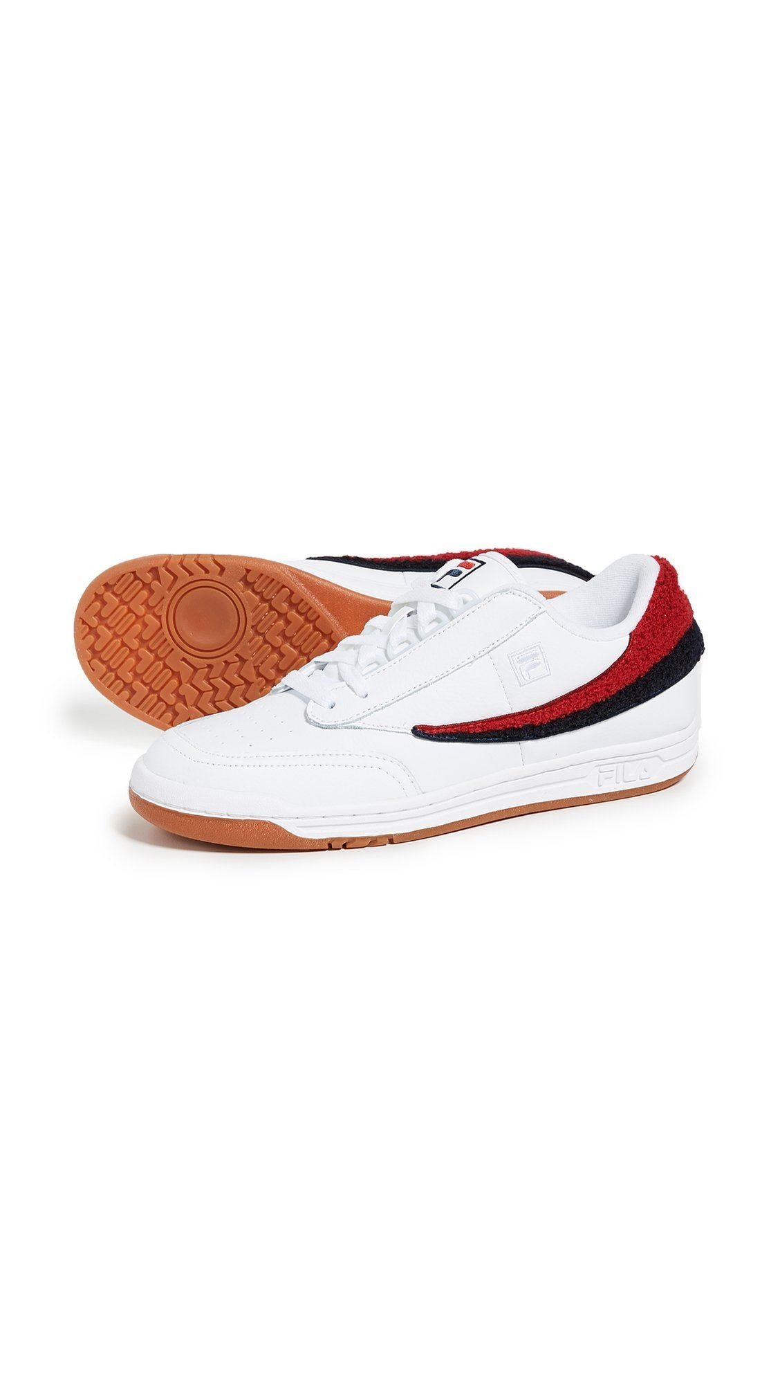 Fila Mens Original Tennis Varsity Trainers Size 10 White