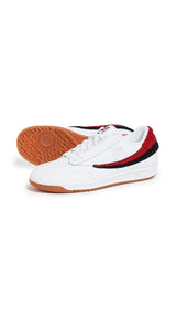 Fila Mens Original Tennis Varsity Trainers Size 10 White