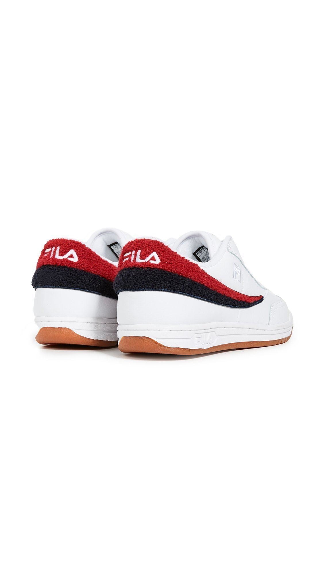 Fila Mens Original Tennis Varsity Trainers Size 10 White