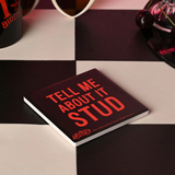 Fandomania Grease "Tell Me About, It, Stud" Coaster Black