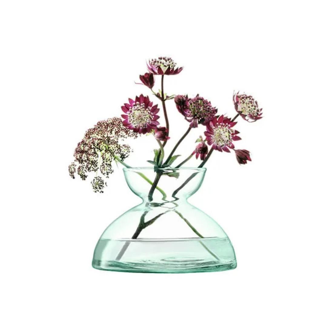 LSA Canopy 9.5cm Recycled Glass Vase