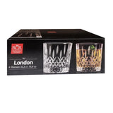 RCR London Crystal Glass 320ml Tumblers Set of 6
