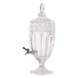 Savita Vintage Style Glass Drinks Dispenser 2000ml Clear