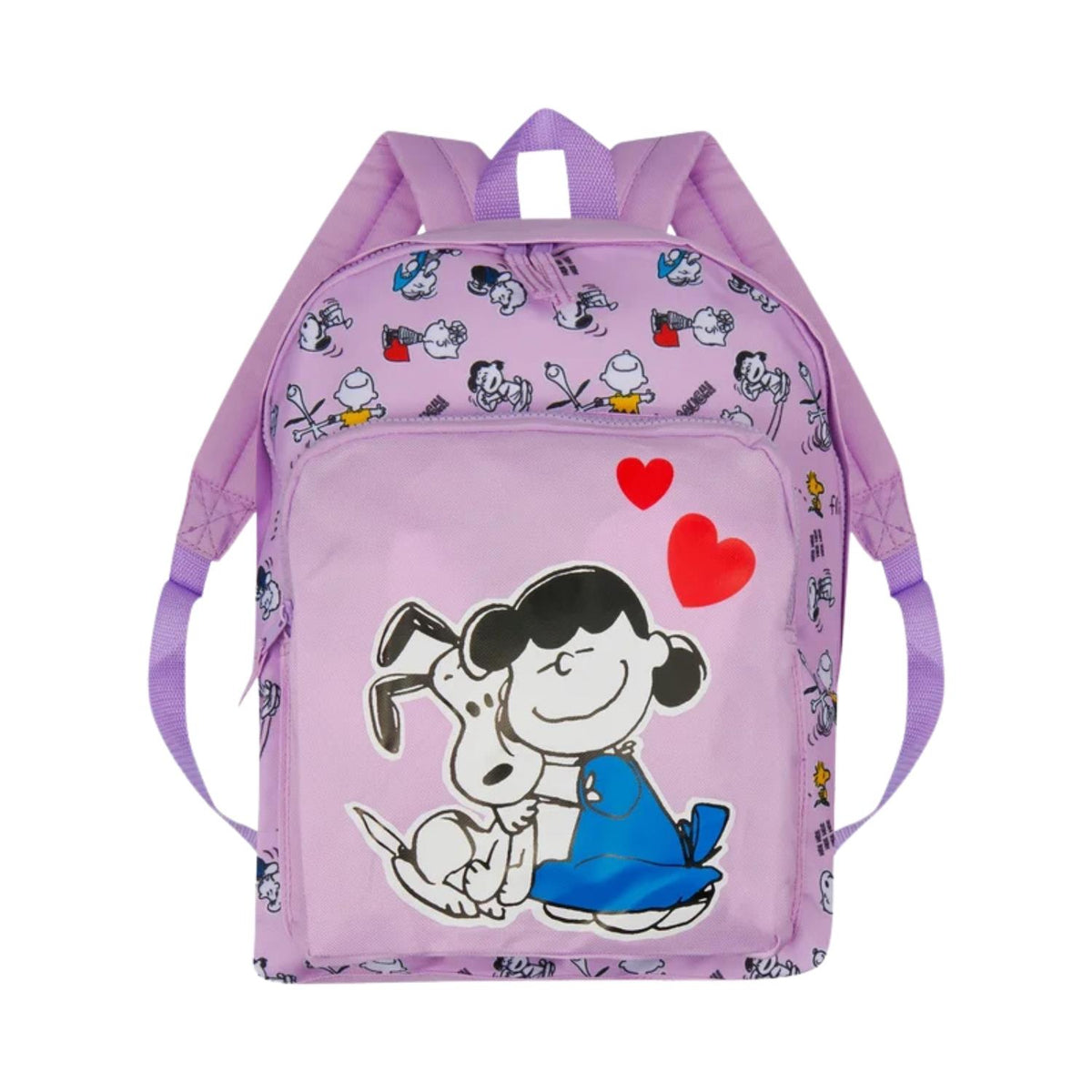 Girls' Peanuts Snoopy & Lucy Backpack Lilac