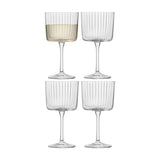 LSA International Gio Line Wine Glass Set of 4 250ml Clear