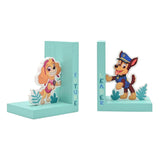 Paw Patrol Skye and Chase Wooden Bookends Turquoise