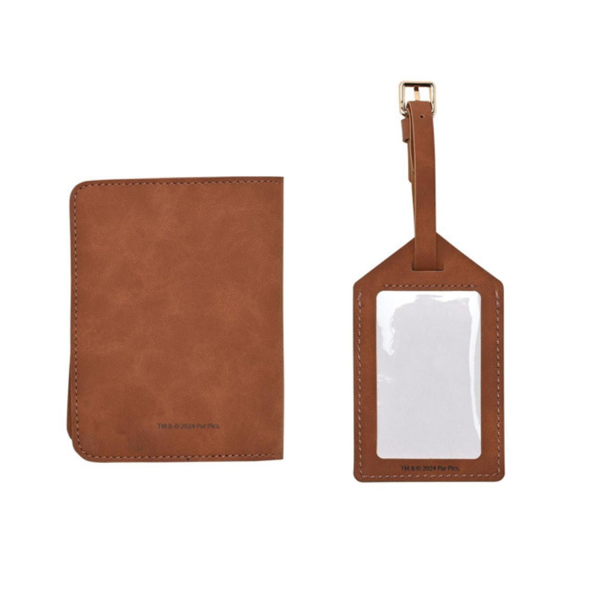 Top Gun Passport Holder and Luggage Tag tan