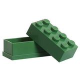 LEGO Mini Box 8 Storage Brick Green