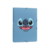 Disney Stitch Tropical A4 File Folder Document Organiser Blue