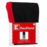 Kaufland Women's Logo Cotton Stretch Leggings Black Red Size S