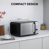 Toshiba Midea MW3-SAC23SF(MB) 900W 23 Litres Free Standing Microwave Black