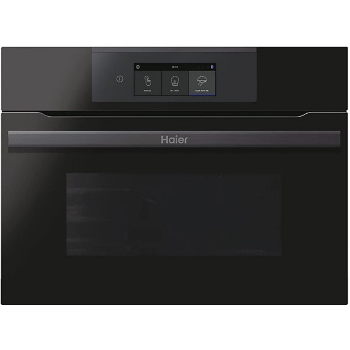 HAIER Series 4 HWO45NB4T0B1 34L Built-in Compact Combi Microwave Black