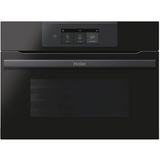 HAIER Series 4 HWO45NB4T0B1 34L Built-in Compact Combi Microwave Black