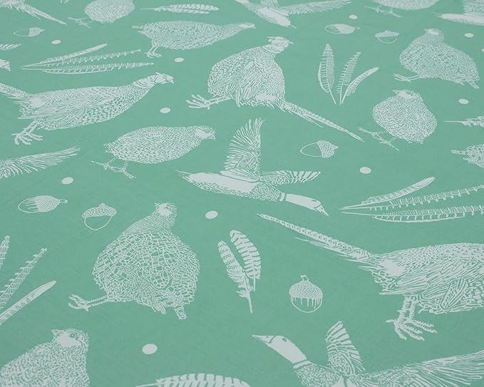 Creative Cloth Moorland Birds Superking Duvet Reversible Set Green