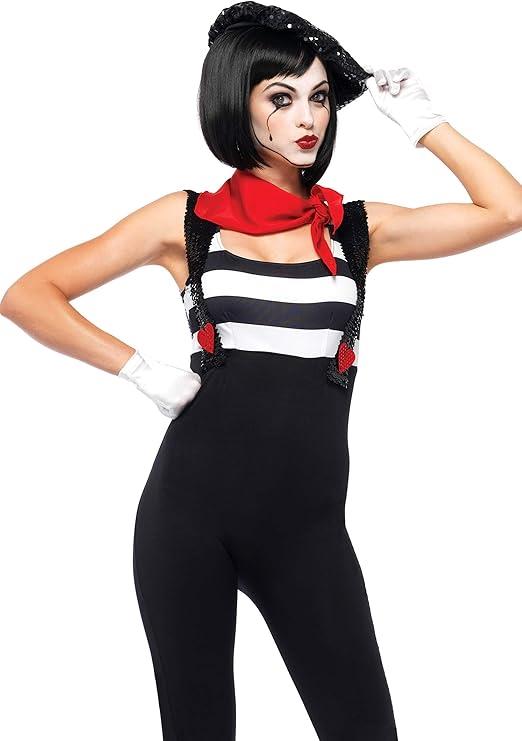Leg Avenue Marvellous Mime Costume Set Size Large