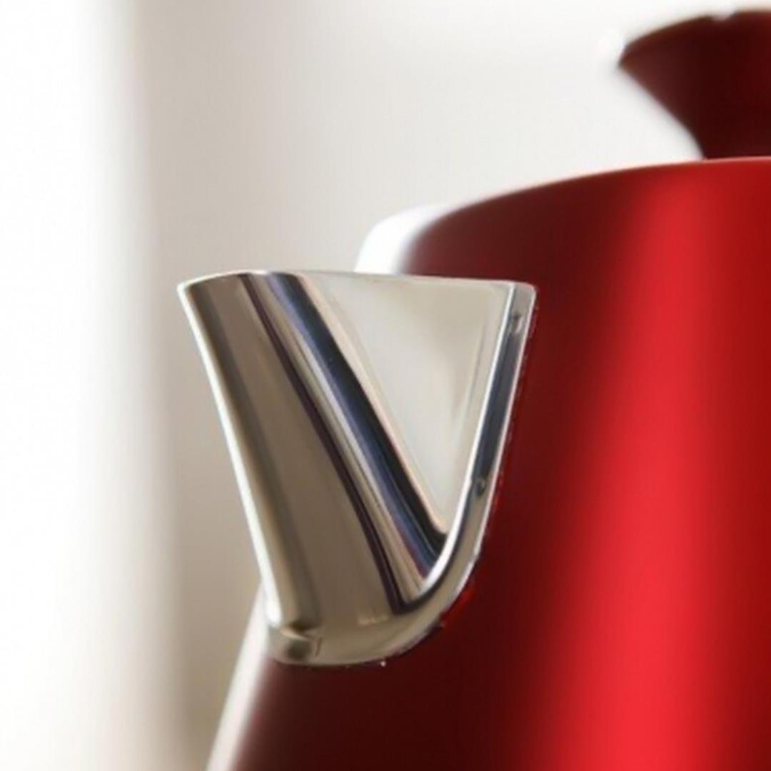 De'Longhi Distinta Flair 1.7L Electric Kettle Matte Metallic Red Finish EU Plug
